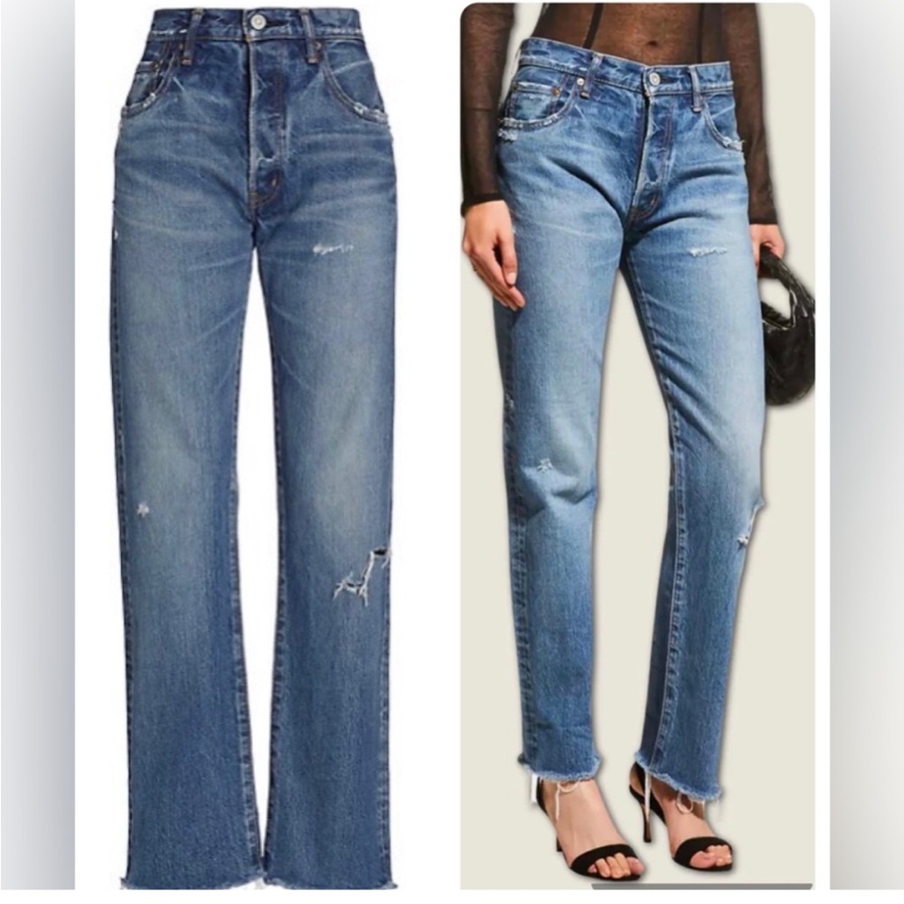 Moussy Franconia Straight Leg Jeans Size 28 - Picture 2 of 8
